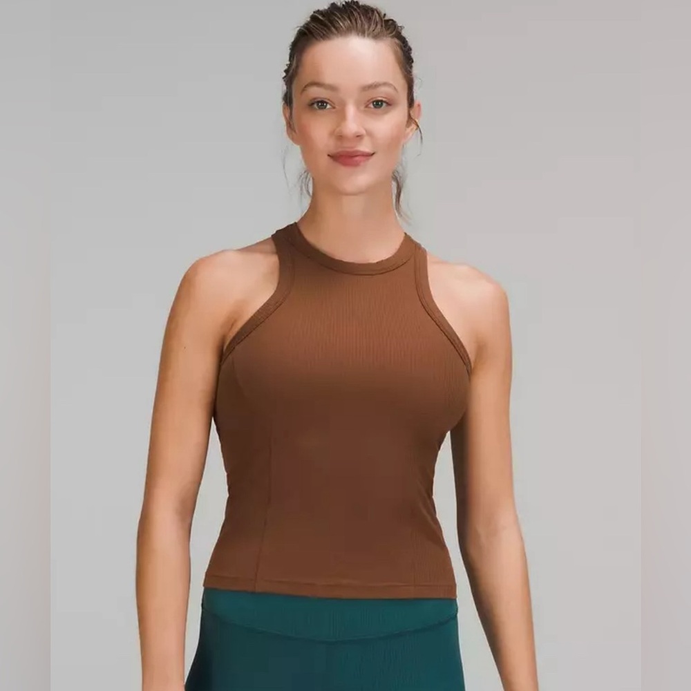 Lululemon Ribbed Nulu Racerback Yoga Tank Top
